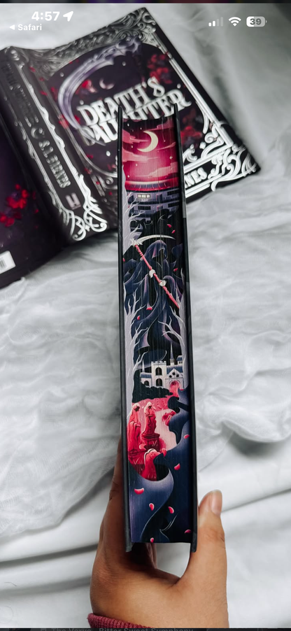 Fairyloot: Death’s Daughter by S. A. Barnes  (Hardcover)