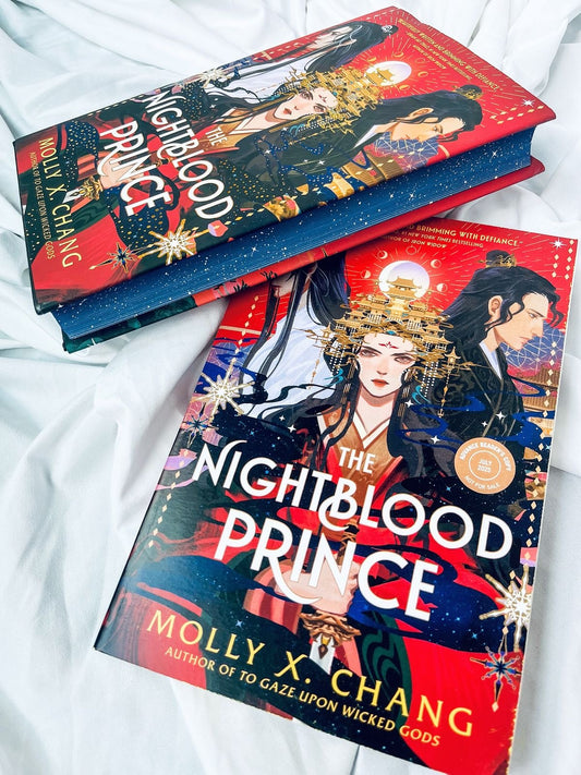 Deluxe edition: The NightBlood Prince by Molly X. Chang (Hardcover)