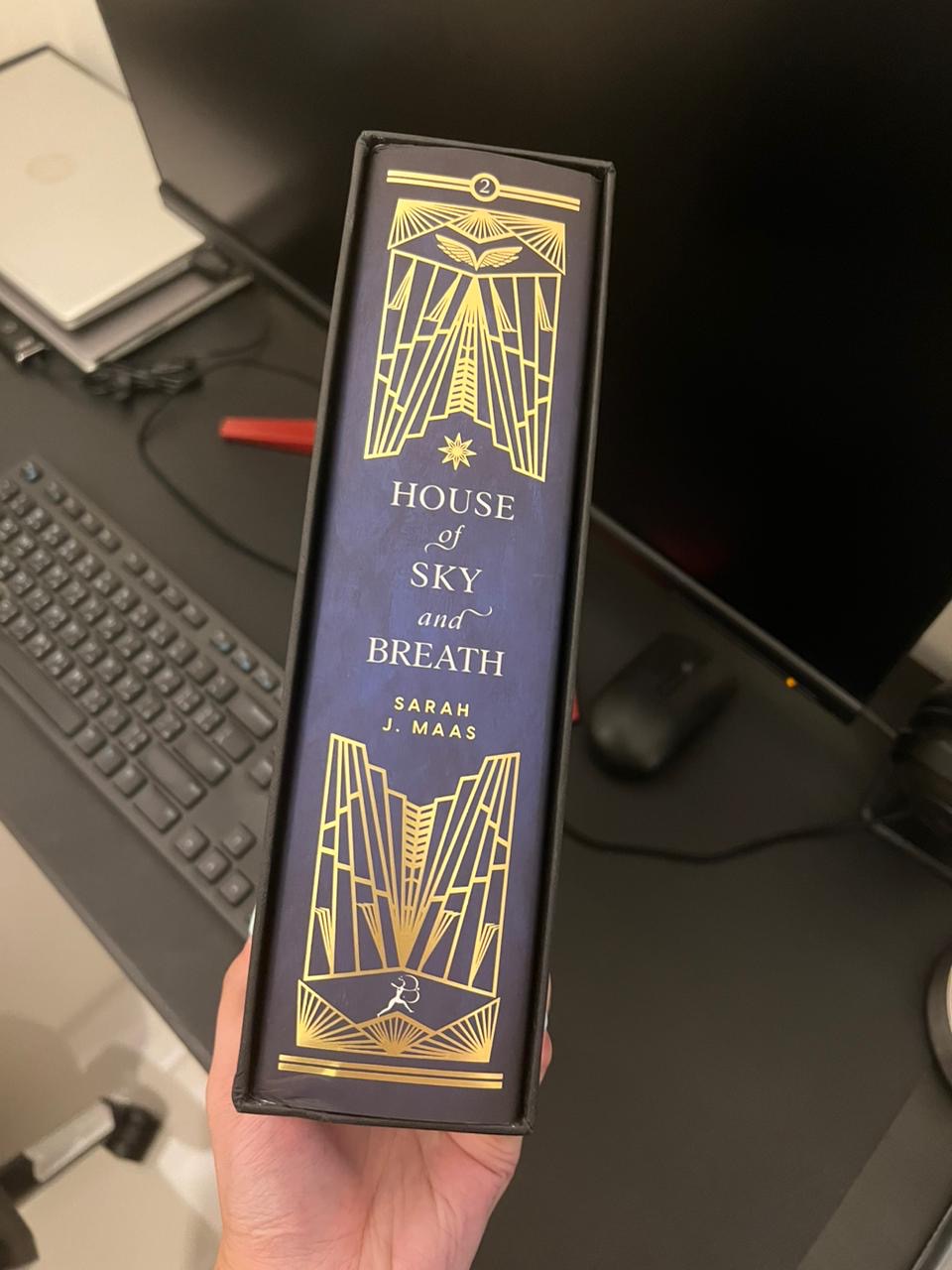 Fairyloot Exclusive: House of Sky and Breath by Sarah J. Mass (Hardcover)