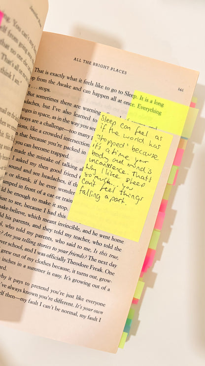 All the bright places by Jennifer Niven (Paperback)