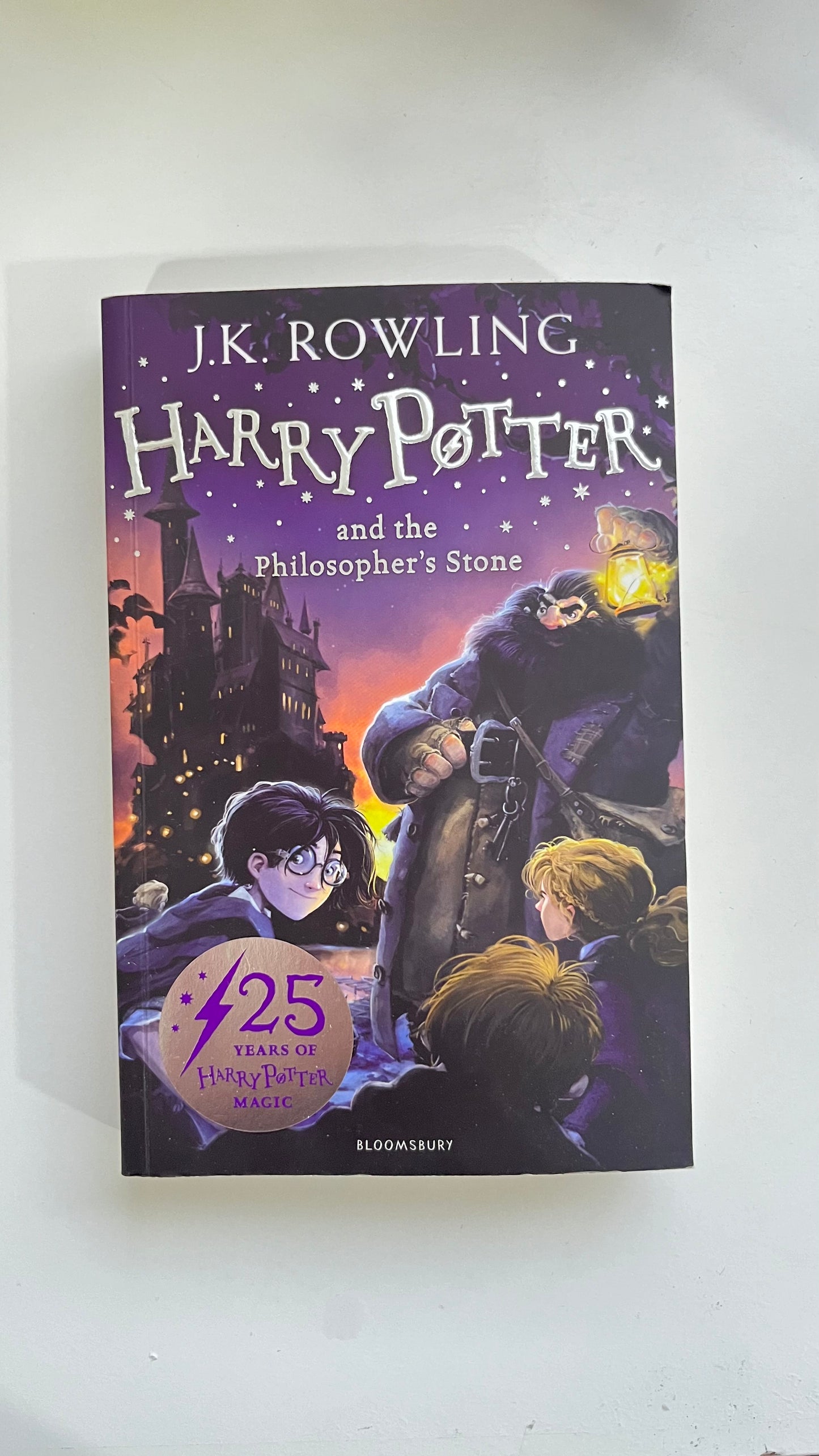 Harry Potter and the philosophers stone by J.K Rowling (Paperback)