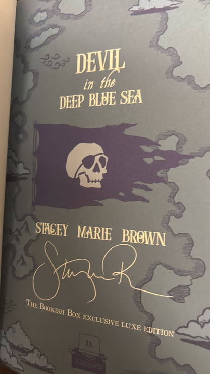Bookish Box: Devil in The Deep Blue Sea Duology by Stacey Marie Brown (Hardcover)