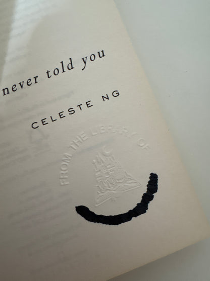 Everything I Never Told You by Celeste Ng (Paperback)