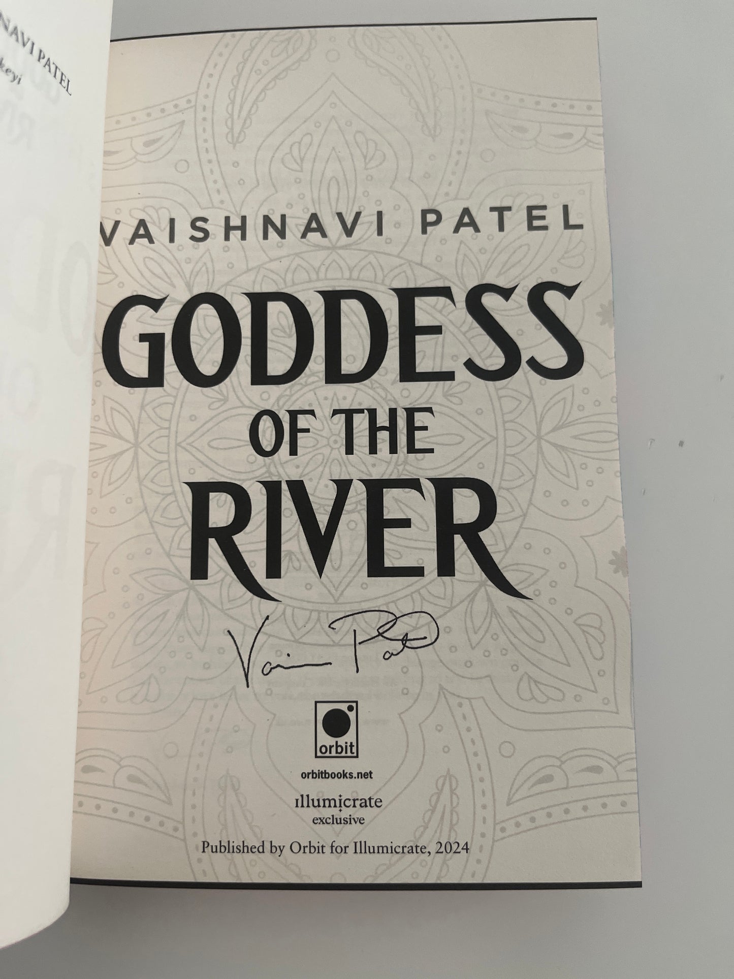 Illumicrate: Goddess of River by Vaishnavi Patel (Hardcover)