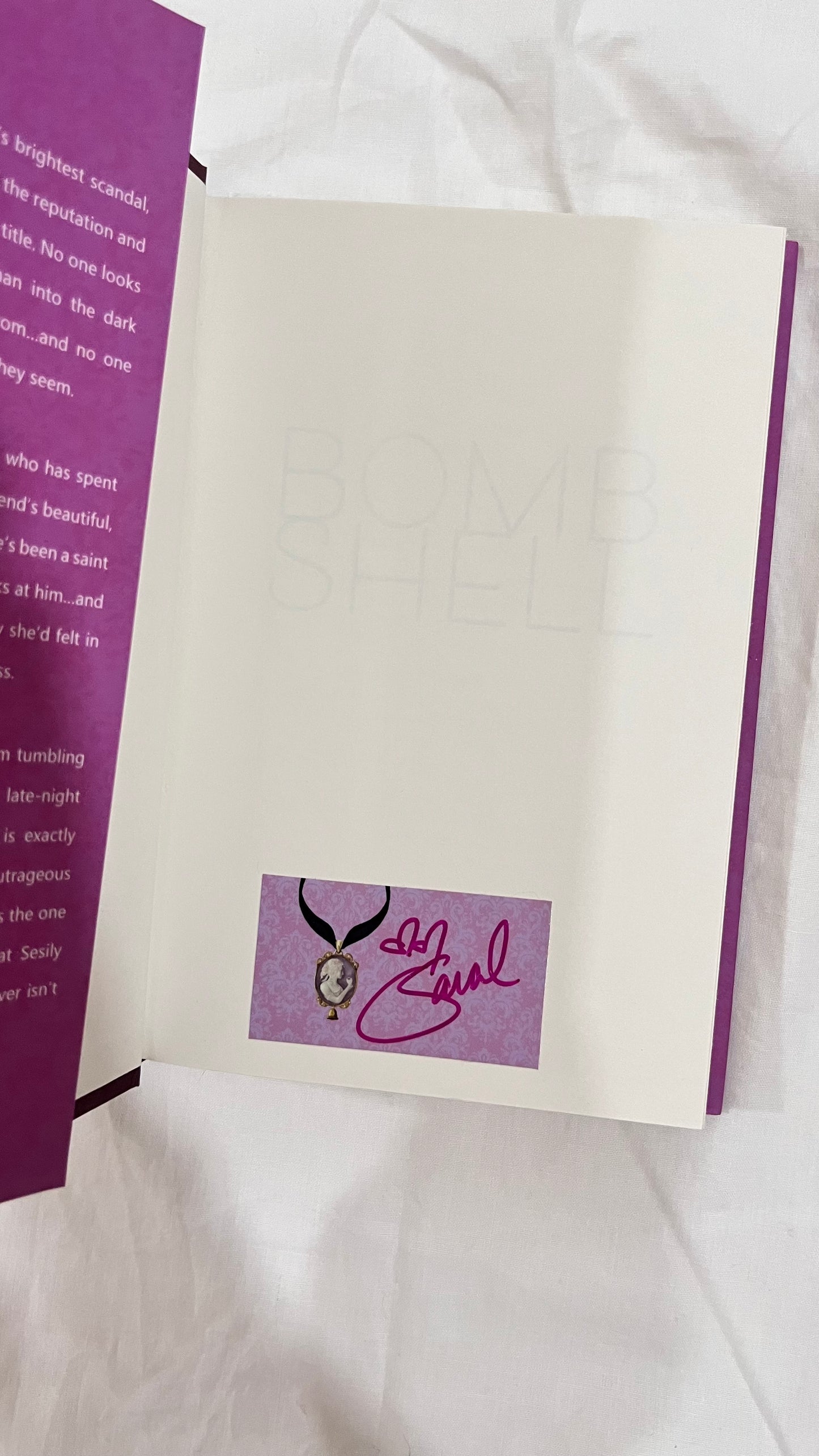 Signed: Bombshell by Sarah Maclean (Hardcover)