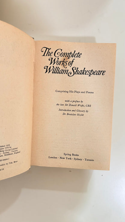 The complete works of William Shakespeare (Hardcover)