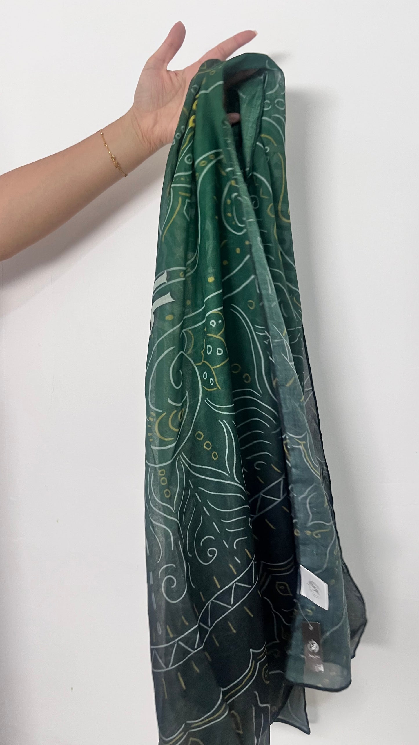 Bookish scarf