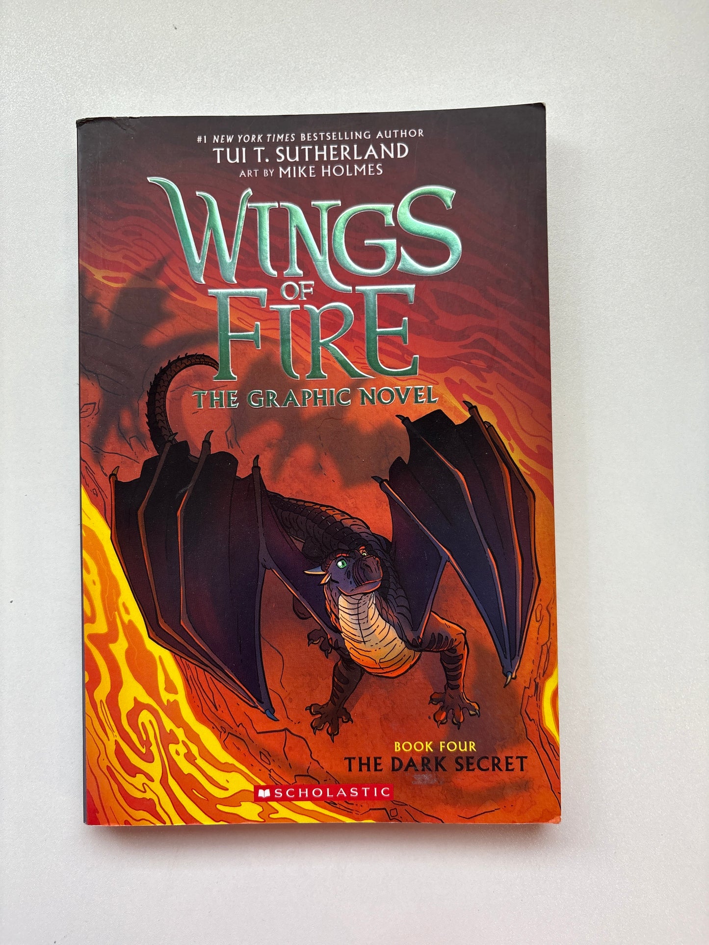 Wings of Fire : Book four (Graphic novel) by Tui T Sutherland (Paperback)