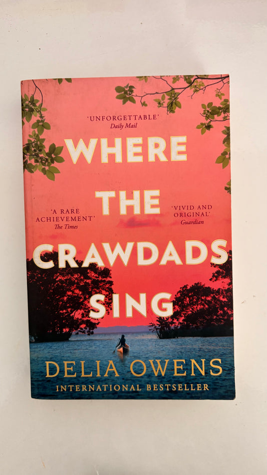 Where the crawdads song by Delia Owen’s (Paperback)