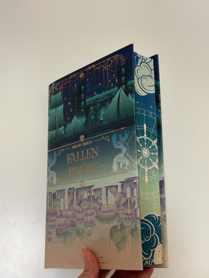 Fairyloot: Fallen stars by Imani Erriu (hardcover)