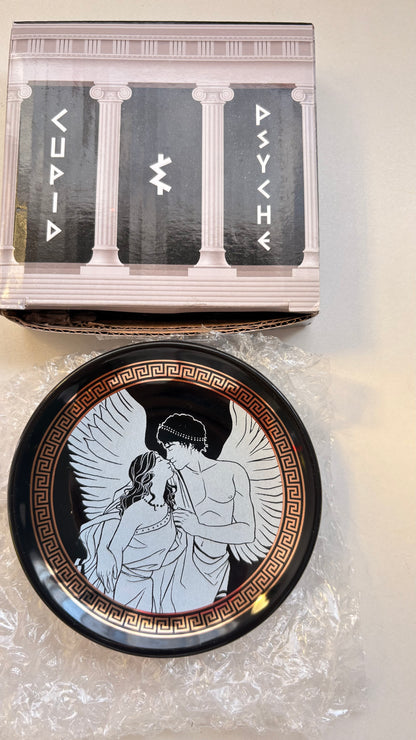 Cupid and psych trinket dish