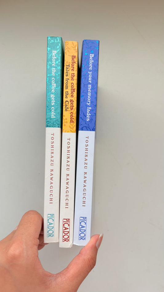 Before the coffee gets cold Trilogy by Toshikazu Kawaguchi (Paperback)