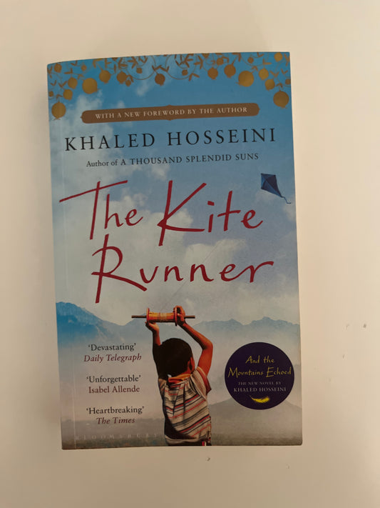 The kite runner by Khaled Hosseini (Paperback)