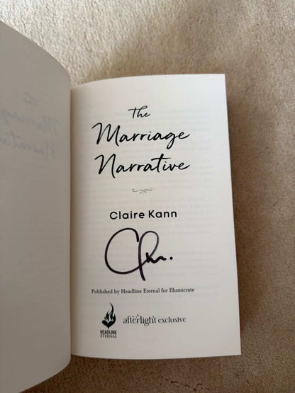 Afterlight : The marriage narrative by Claire Kann (Hardcover)