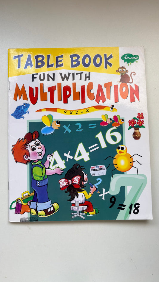 Table book: fun with multiplication
