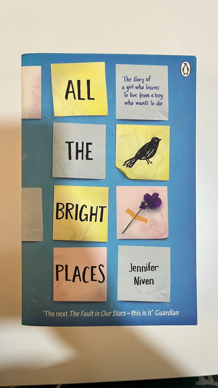 All the bright places by Jennifer Niven (Paperback)