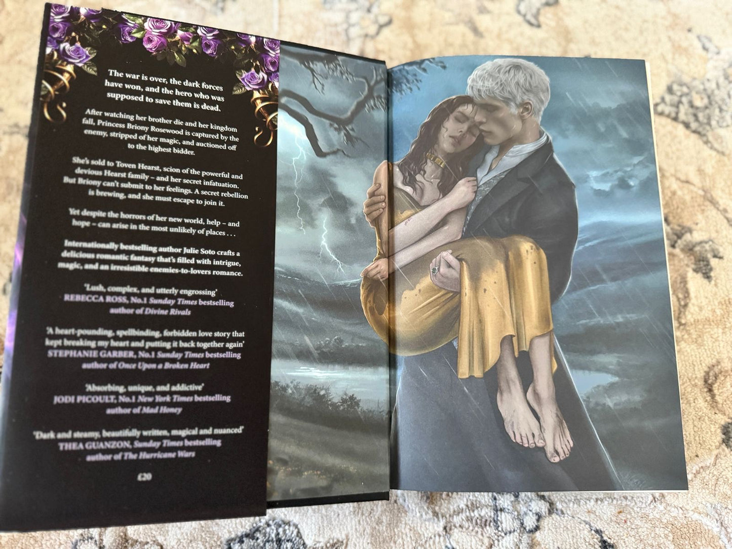 Rose in chains by Julie Soto (Hardcover)