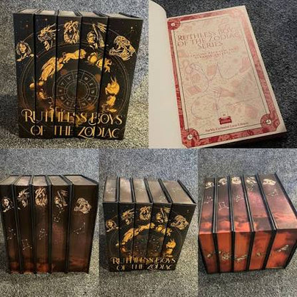 Bookish box : Ruthless Boys Of The Zodiac Series by Caroline Peckham and Susanne Velente (Hardcover)
