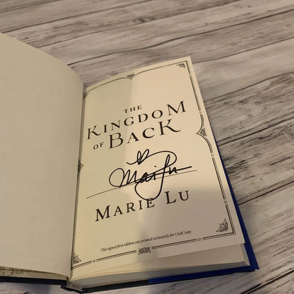 Owlcrate: The Kingdom of Back By Marie Lu (Hardcover)