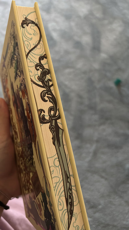 Bookish box: Assistant to the Villain by Hannah Nicole (Hardcover)