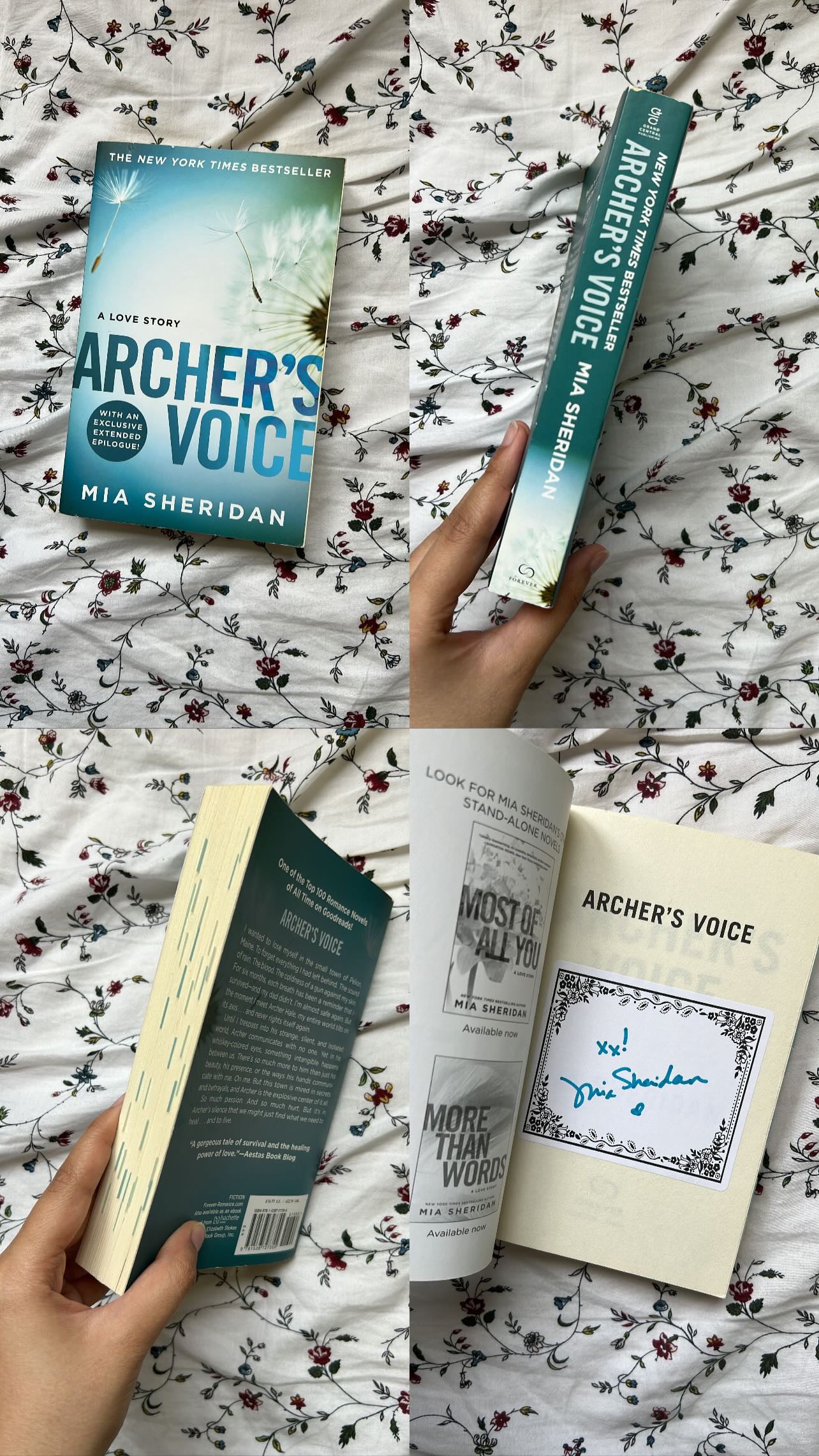 Archers voice by Mia Sherigan SIGNED (Paperback)