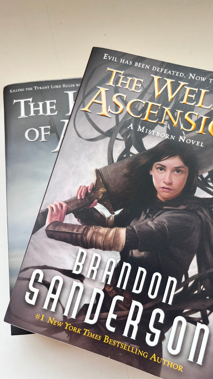 The MistBorn series(1-3)  by Brandon Sanderson (Paperback)