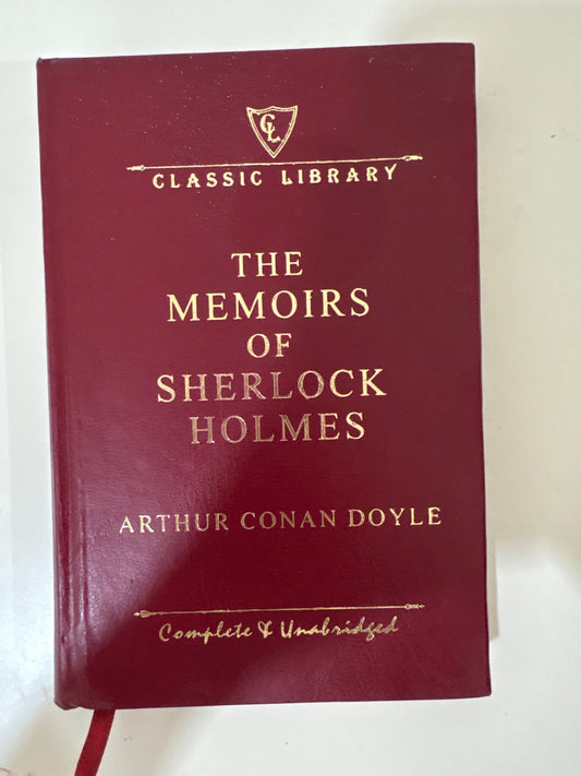 The Memoirs Of Sherlock Holmes By Arthur Conan Doyle (Hardcover)