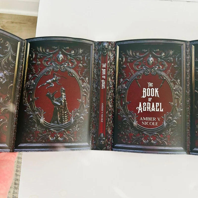 Bookish box : The Book Of Azrael by Amber V. Nicole (Hardcover)
