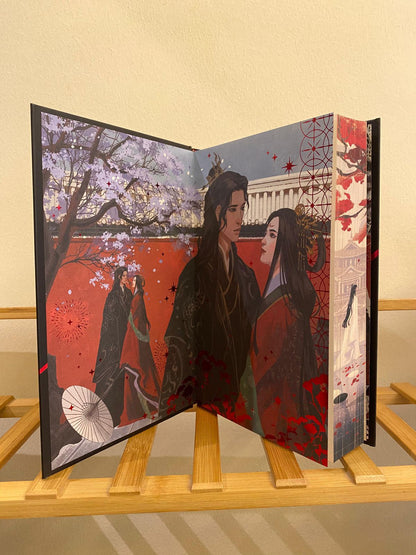 Fairyloot: The night blood prince by Molly X. Chang (Hardcover)