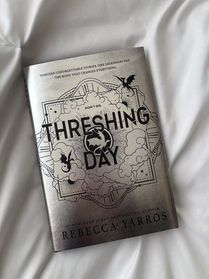 Sprayed edges: Threshing day by Rebecca Yarros (Hardcover)
