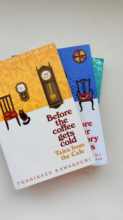 Before the coffee gets cold Trilogy by Toshikazu Kawaguchi (Paperback)