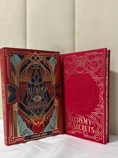 Bookishbox: Alchemy of secrets by Stephanie Garber (Hardcover)