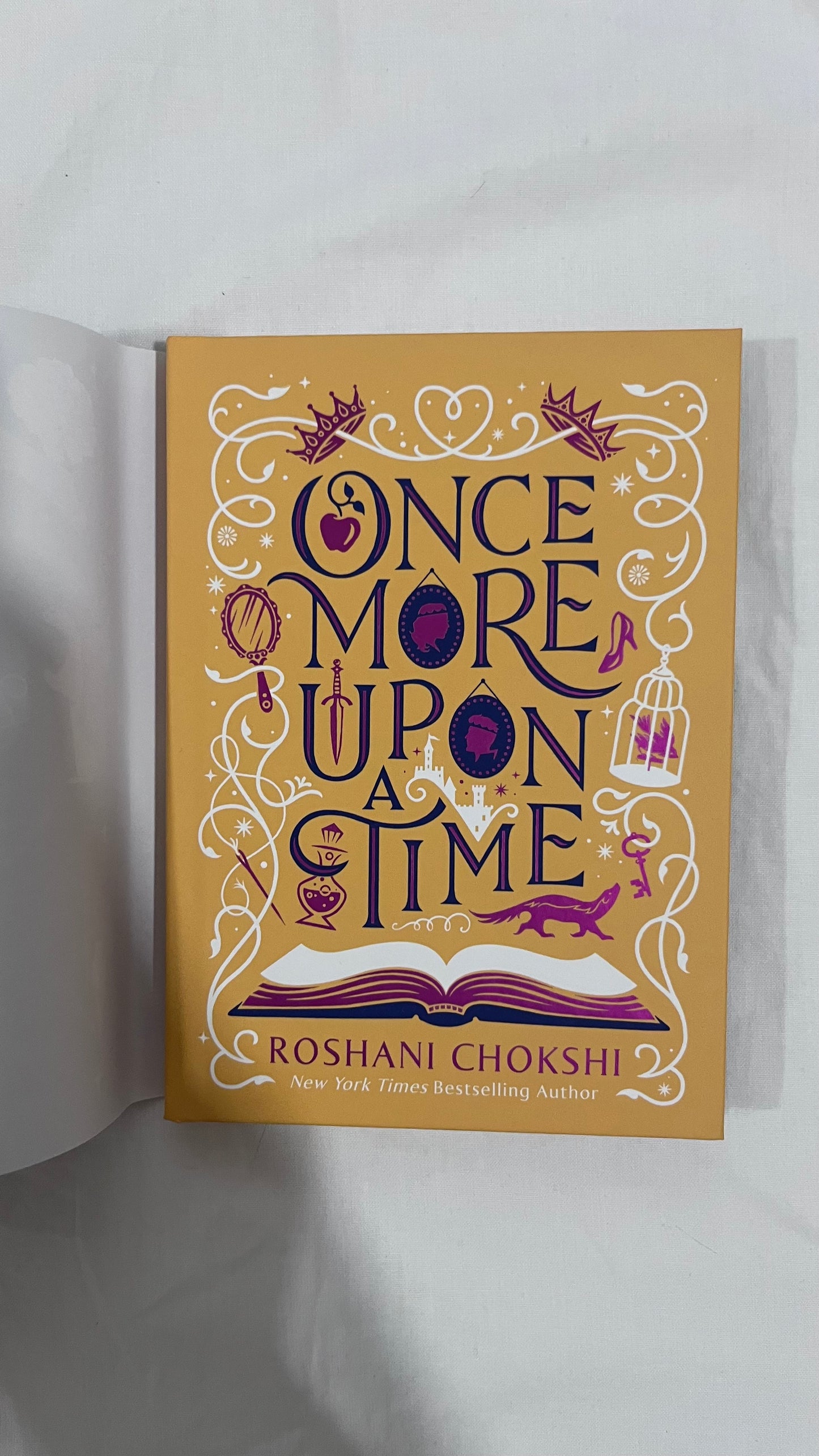 Signed: Once More Upon A Time by Roshani Chokshi (Hardcover)