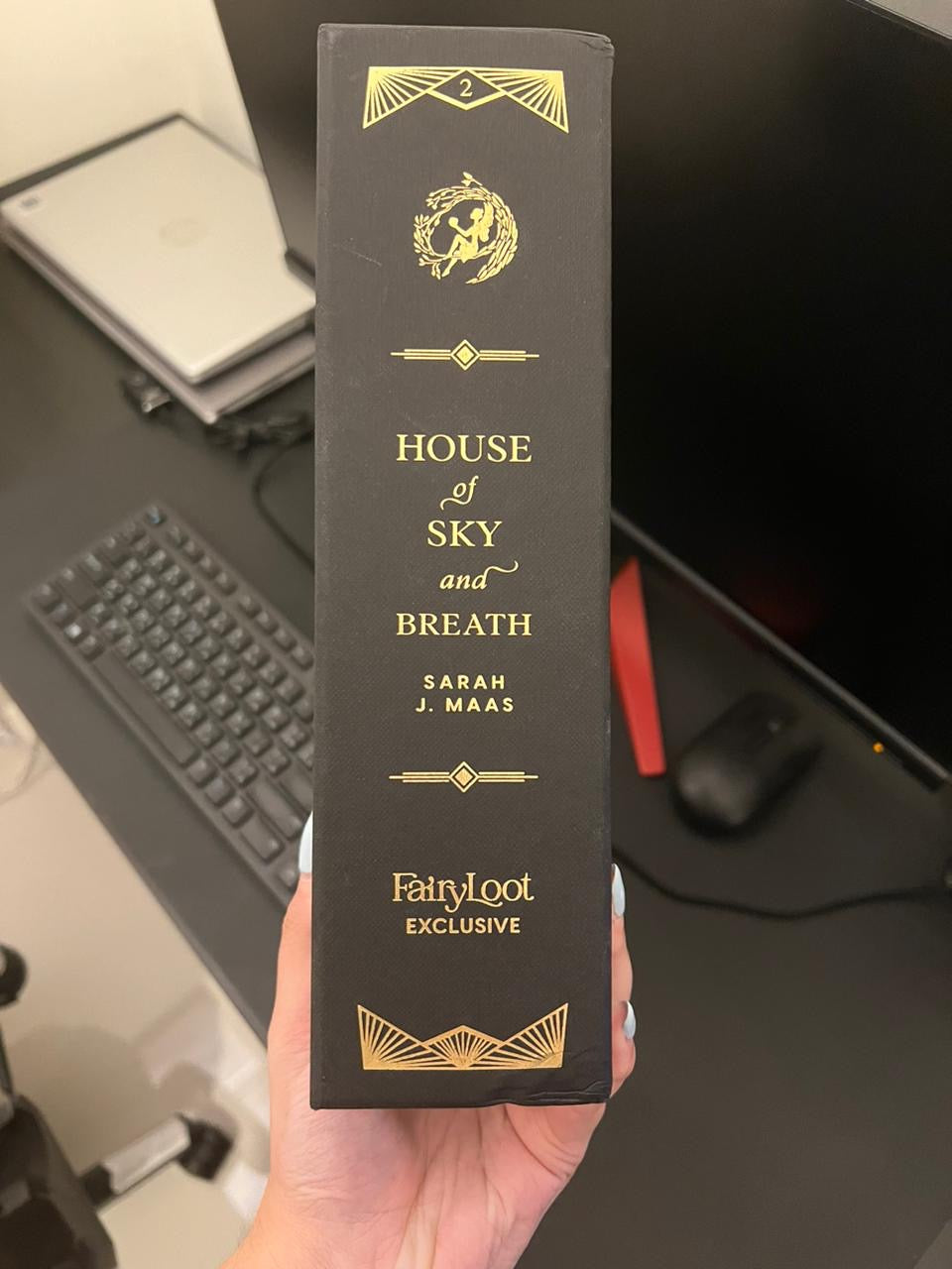 Fairyloot Exclusive: House of Sky and Breath by Sarah J. Mass (Hardcover)