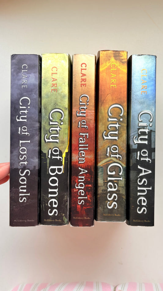 The Mortal Instruments by Cassandra Clare (Paperback) – Original Covers