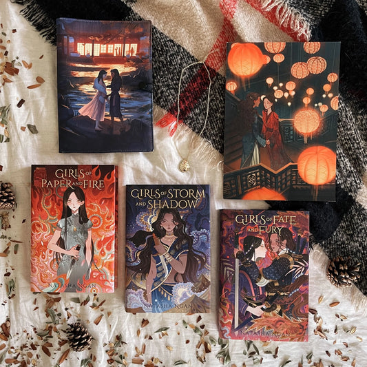 Illumicrate: Girls of paper and fire (1-3) by Natasha Ngan (Hardcover)