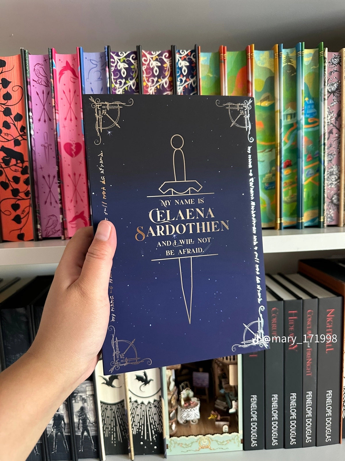 Acrylipics: Throne of Glass Series by Sarah J. Maas (Hardcover)
