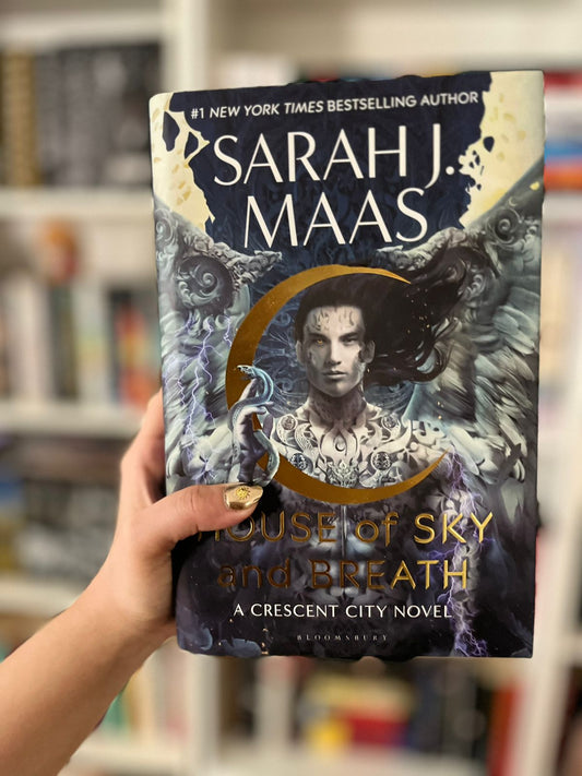 House of sky and breath by Sarah J. Mass (Hardcover) custom sprayed edges