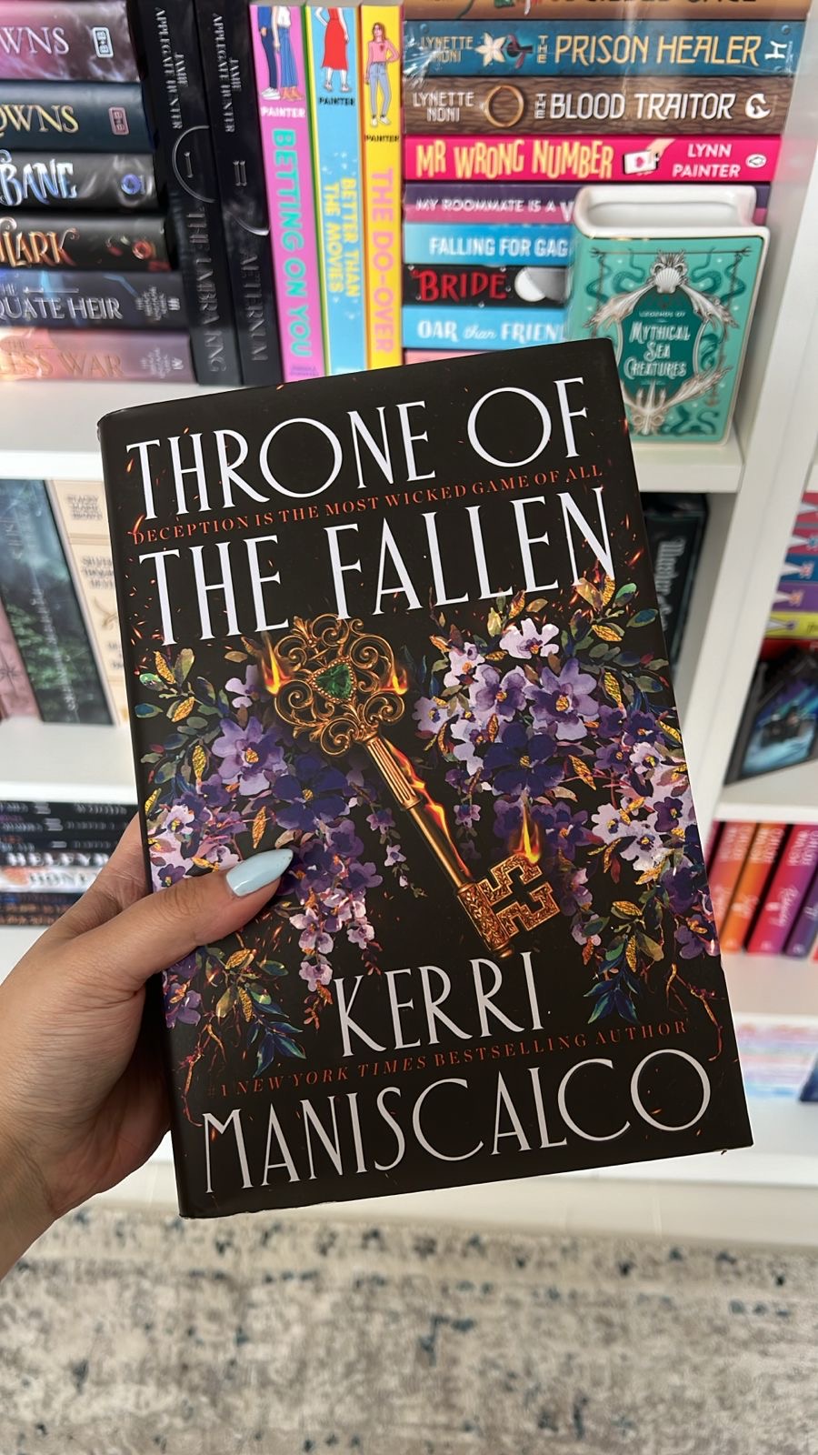 Throne of the fallen by Kerri Maniscalco (Hardcover)