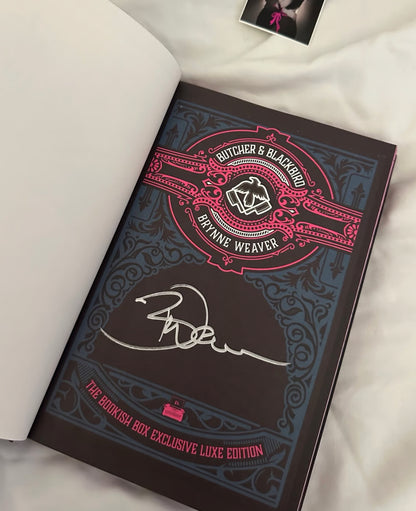 The bookish Box: Butcher & Blackbird by Brynne Weaver (Hardcover)