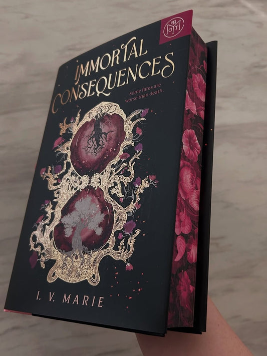Deluxe edition: Immortal Consequences by L.V Marie (Hardcover)