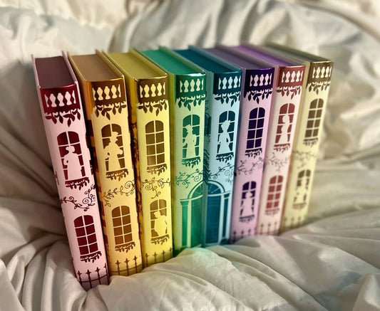 Illumicrate: Bridgeton series by Julia Quinn (hardcover)