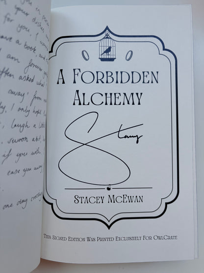 Owlcrate: A Forbidden Alchemy By Stacey McEwan (Hardcover)