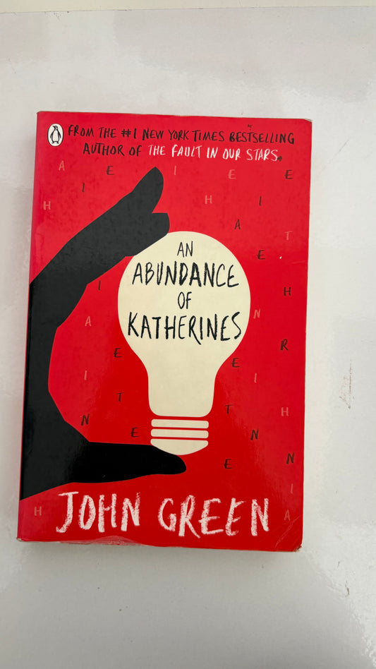 An abundance of Katherine’s by John Green (Paperback)
