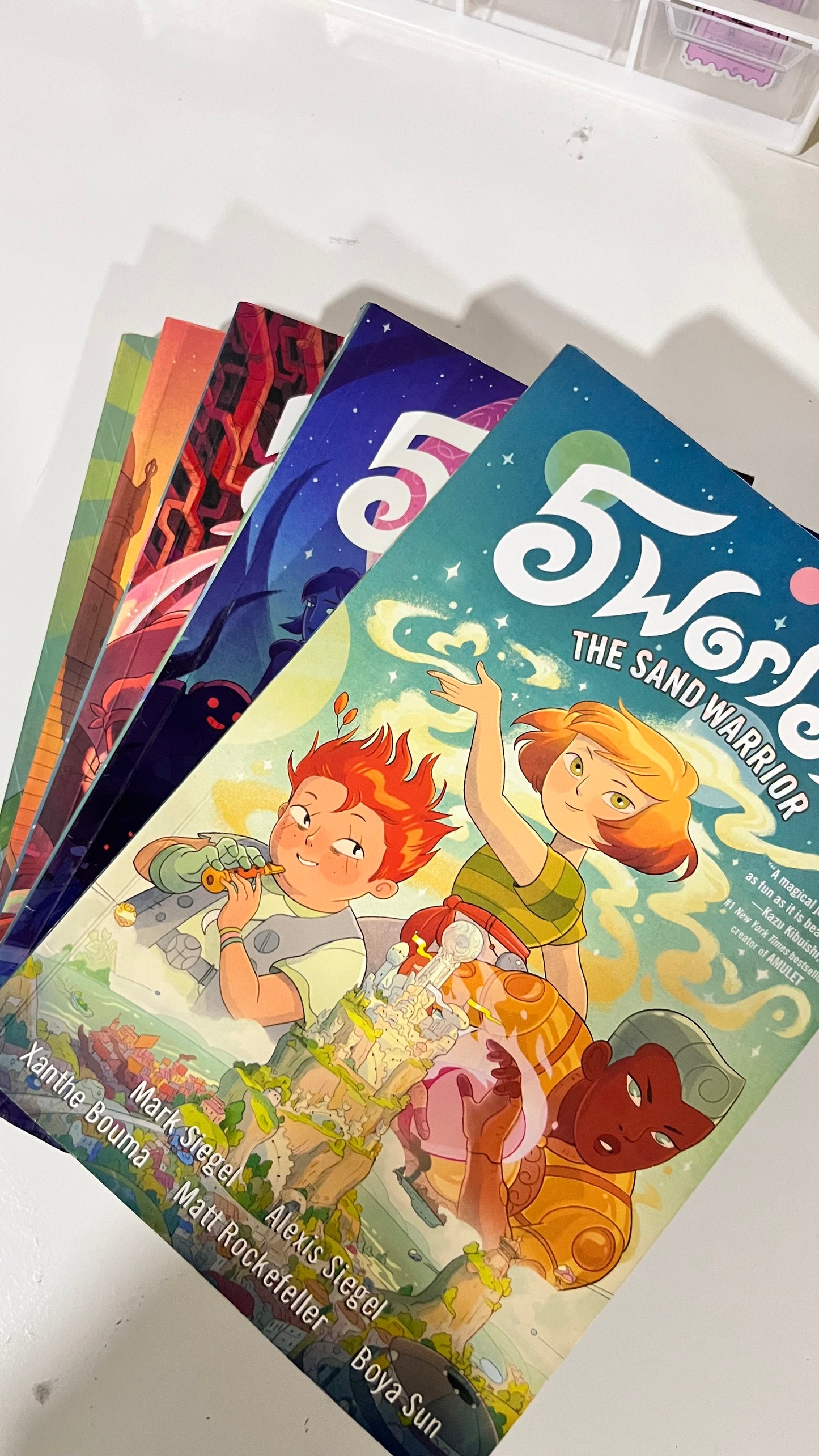 5 Worlds Series – A thrilling and visually stunning graphic novel collection.