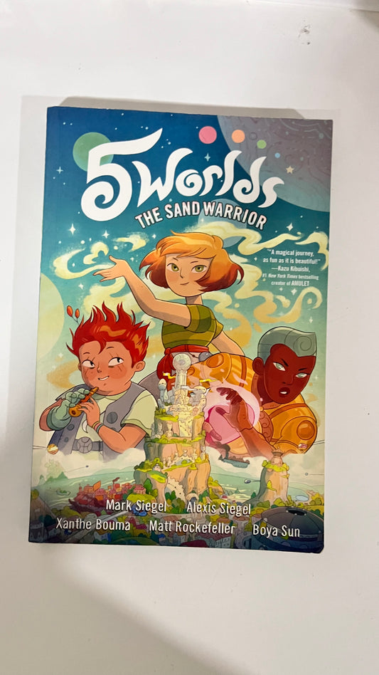 5 Worlds: The Sand Warrior – Exciting fantasy graphic novel.