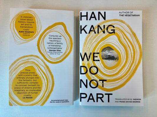 We do not part by Han Kang (Hardcover)
