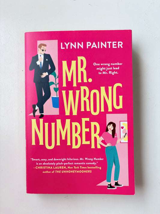 Mr. Wrong Number by Lynn Painter (Paperback)