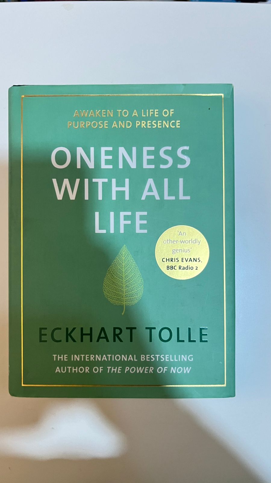 Oneness With All Life by Eckhart Tolle (Hardcover)