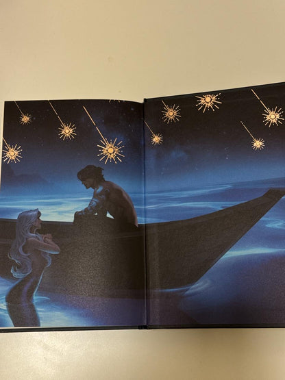 Fairyloot: Fallen stars by Imani Erriu (hardcover)